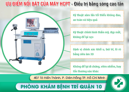 Khám và điều trị bệnh trĩ bằng phương pháp HCPT hiện đại tại Phòng Khám KingDom. khám trĩ